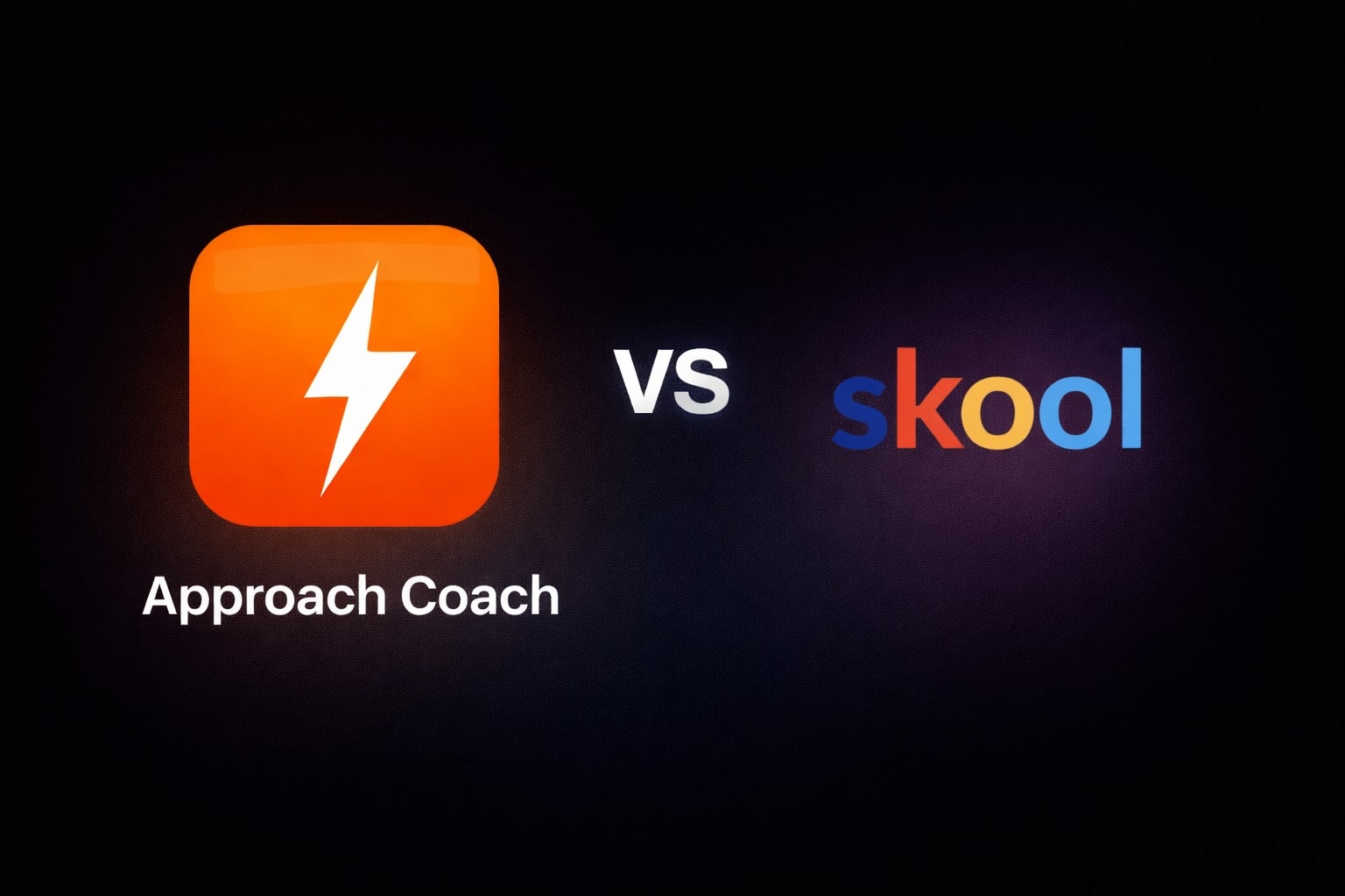 Approach Coach vs Skool app icons side by side